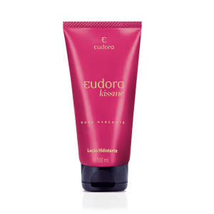 Loção Hidratante Desodorante Corporal Kiss Me Rosa Marcante 100ml Eudora