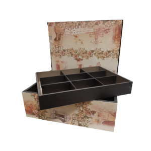 Baú Mdf Médio Borboleta