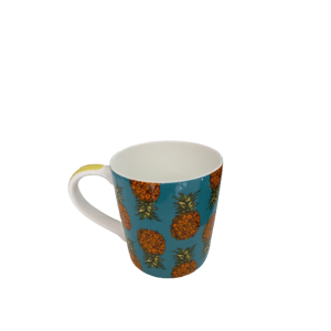 Caneca de Porcelana- Abacaxi 400 ml