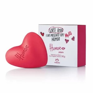Natura Humor Próprio Sabonete Em Barra Coração - 1 Unidade