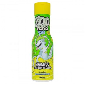 Shampoo Todo Tipo de Cabelo Zoopers Kids 500ml