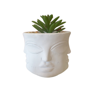 Vaso Cimento Buda 4 Budas