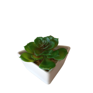 Vasinho Suculenta Artificial Bonsai