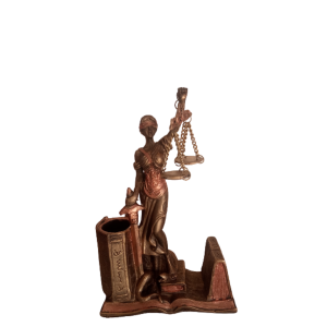 Porta Caneta Deusa Da Justiça