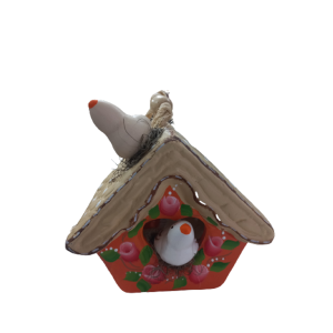 Casinha Passarinho Decorativa