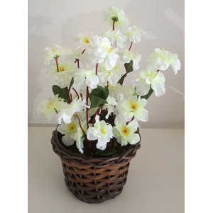 ARRANJO ARTIFICIAL FLOR DE PESSEGUEIRO