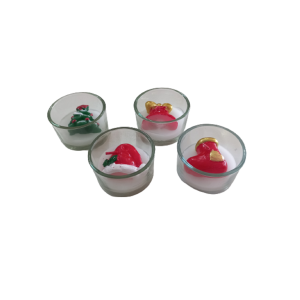 Mini Vela Decorativa Natalina