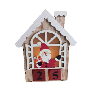 Casinha Papai Noel Luminária