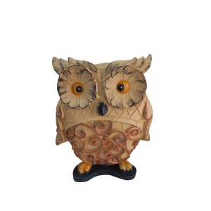 Coruja Decorativa Estilizada
