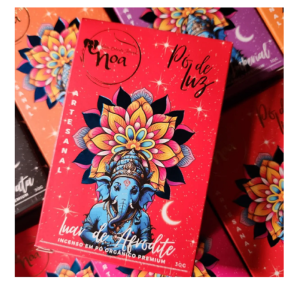 Incenso NOA Pó de Luz Luar de Afrodite