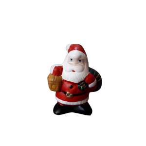 Mini Papai Noel Decorativo Com Lamparina