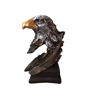 Estatueta Águia Decorativa