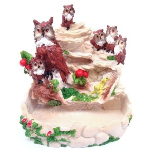 FONTE CORUJA DE RESINA