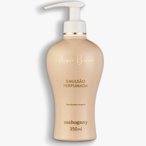 Angico Branco Hidratante Desodorante Corporal Mahogany 350ml