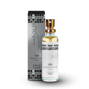 PERFUME MASCULINO IMPORTADO 521 MEN AMAKHA 15ML