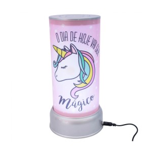 Luminária Giratória Unicórnio