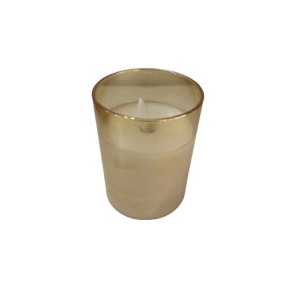 Vela Led Amber Pequena