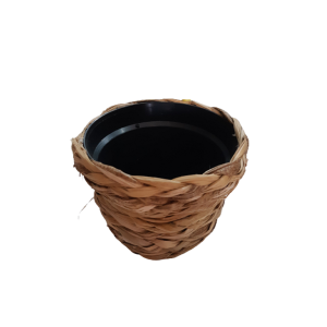 CACHEPOT PEQUENO REDONDO DE PLÁSTICO