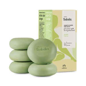 SABONETE EM BARRA NATURA TODODIA ALECRIM E SÁLVIA