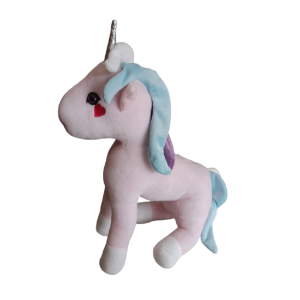 UNICÓRNIO ROSA DE PELÚCIA