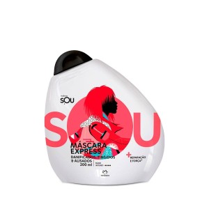 NATURA SOU MÁSCARA DANIFICADOS, TINGIDOS E ALISADOS 200 ML